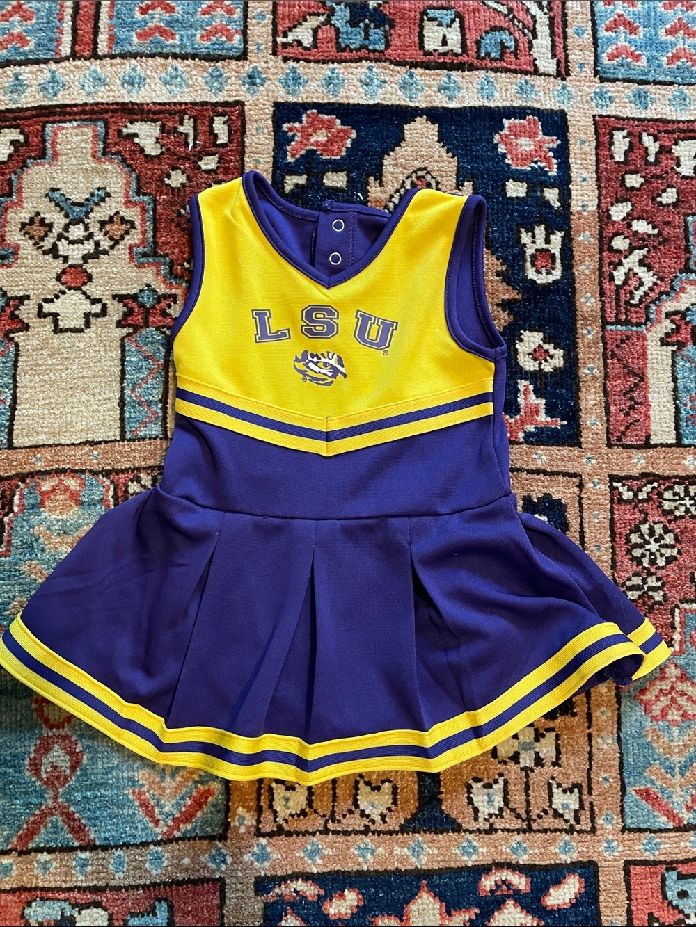 Colosseum LSU Purple and Gold Cheer Dress